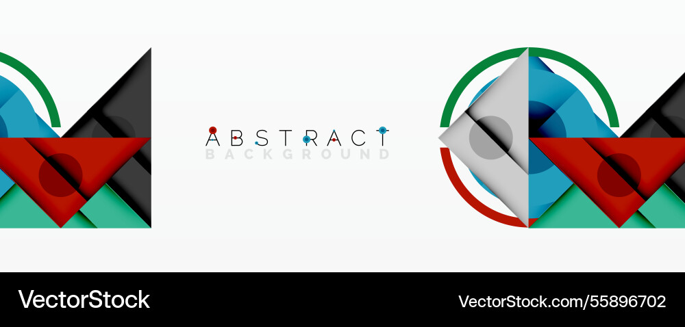 Geometric abstract design with layered triangles Geometric abstract design with layered triangles Vector Image