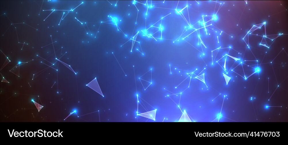 Big data structure futuristic digital network Big data structure futuristic digital network vector image