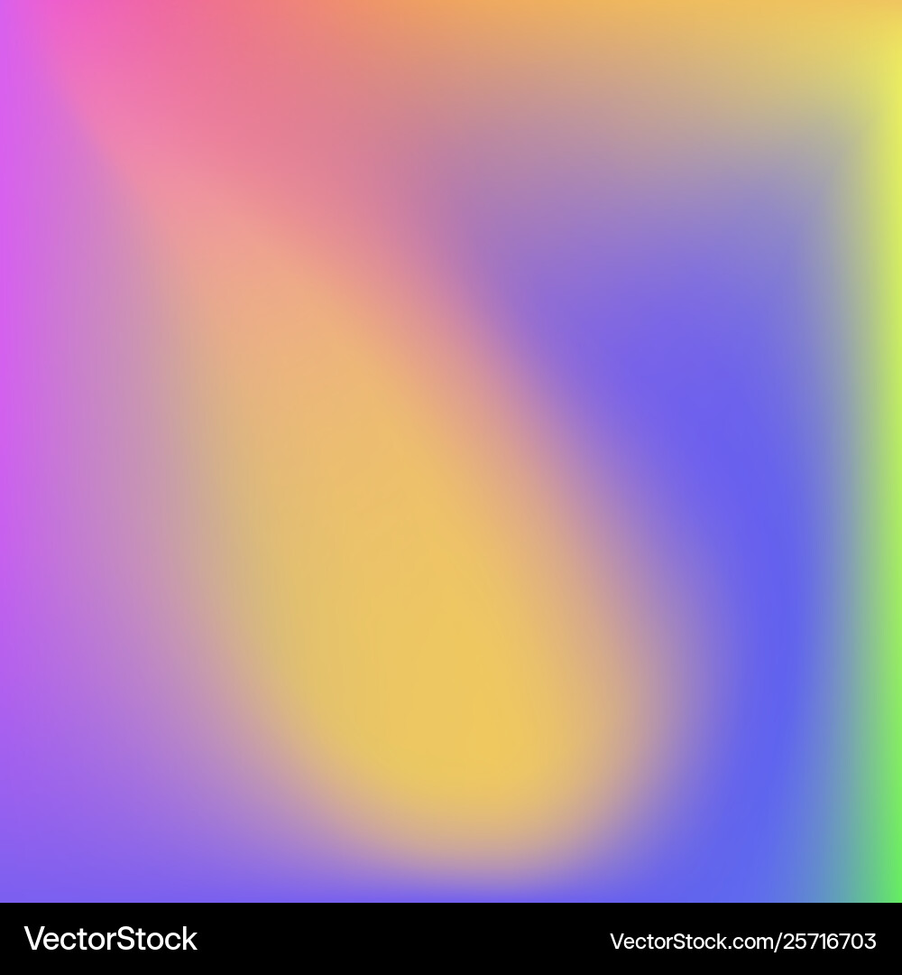 Bright colors gradient abstract soft background vector image