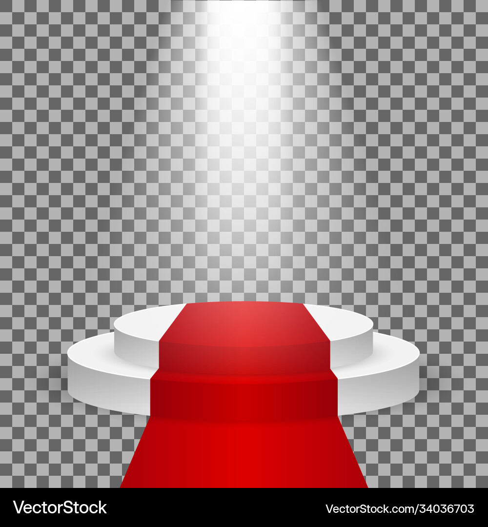 Empty stage podium Royalty Free Vector Image - VectorStock