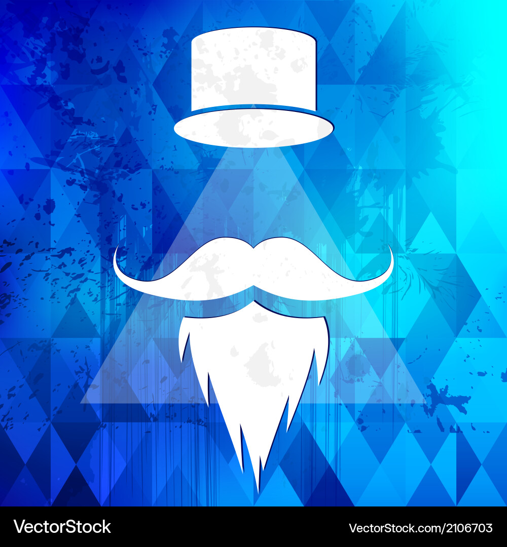 Triangle retro hipster background Royalty Free Vector Image