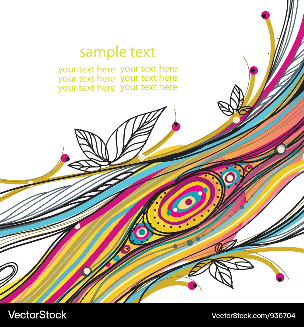 Abstract background Vector Image