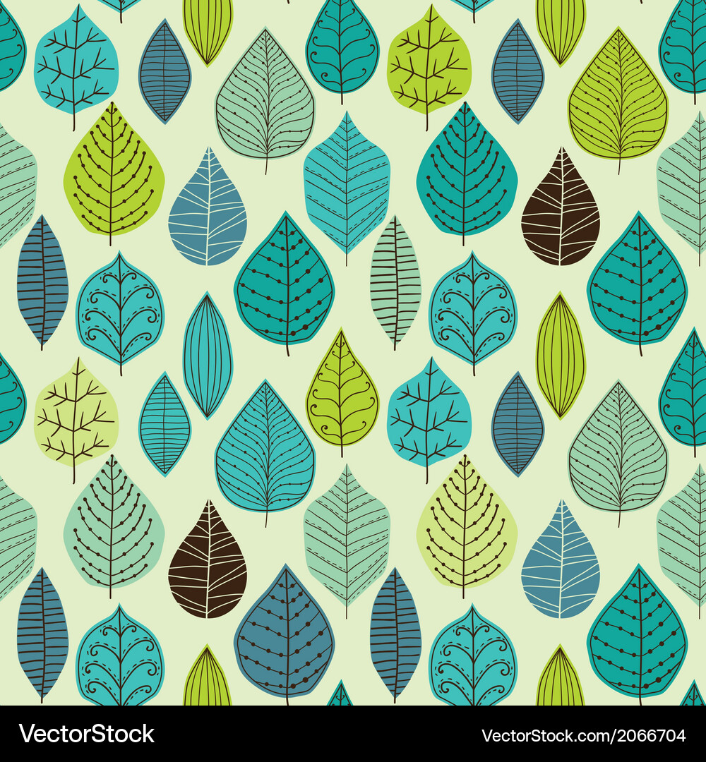Leaf Abstract Pattern Vector Image