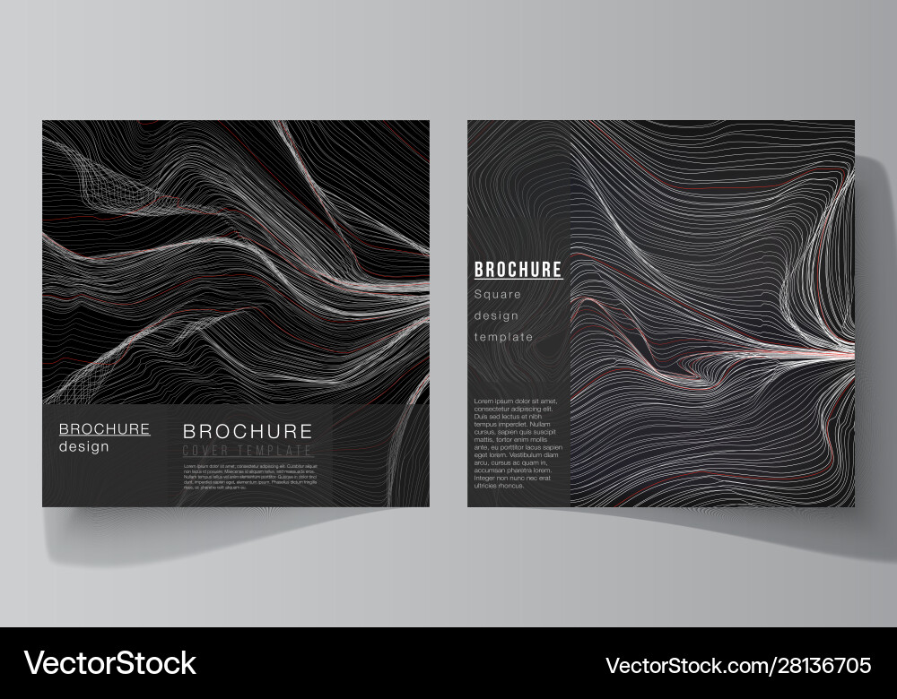 Minimal editable layout Minimal editable layout vector image
