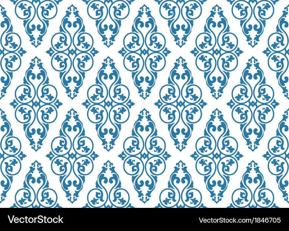 Ornate Scroll Pattern Vector Image