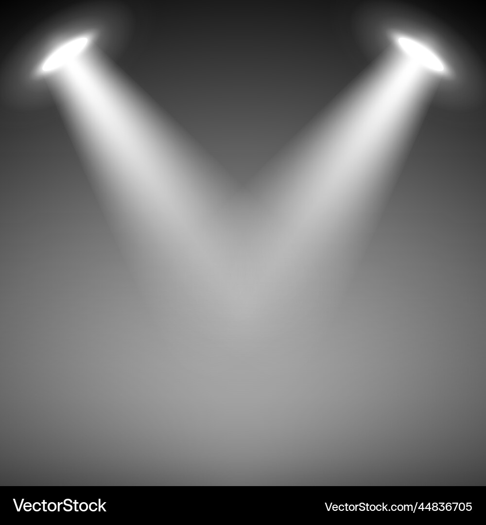 Querlichtstrahlen dramatischer Szenenprojektor Querlichtstrahlen dramatischer Szenenprojektor vektorbild