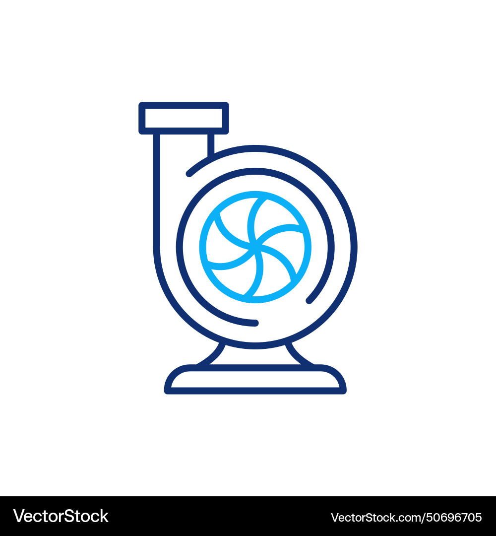 Turbo charger icon editable Turbo charger icon editable vector image