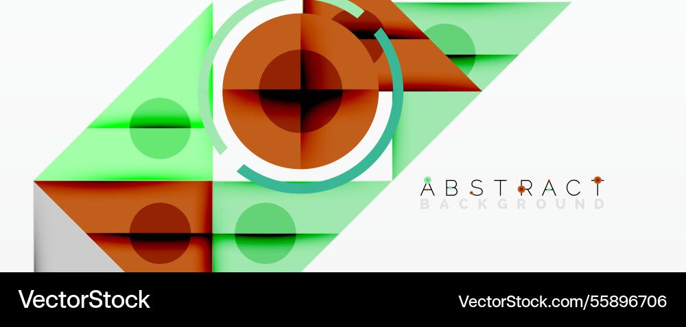 Abstract geometric composition with intersecting Abstract geometric composition with intersecting Vector Image