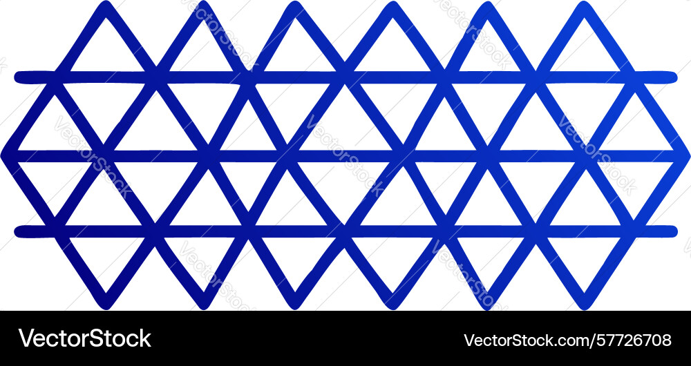 Abstract geometric triangular grid pattern modern vector image