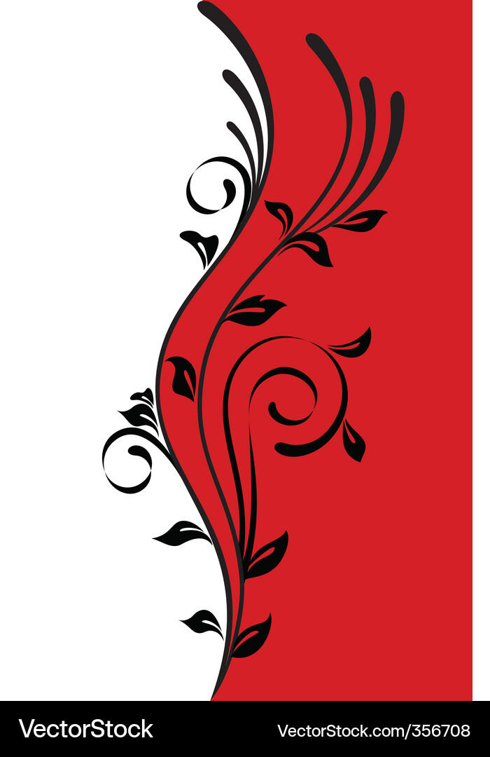Ornate Scroll Border Vector Image