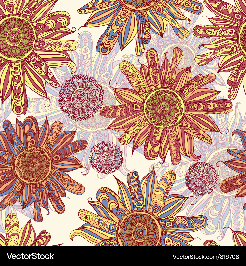 Seamless pattern Royalty Free Vector Image - VectorStock