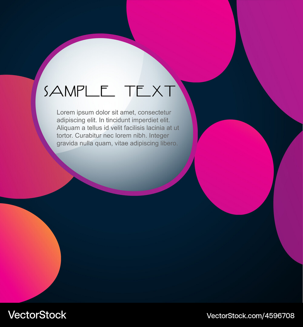 Stylish design with space for your text Vector Image