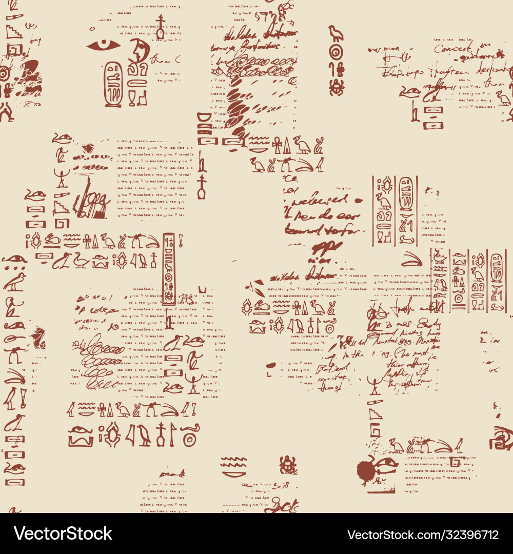Abstract Scribble Pattern vector image