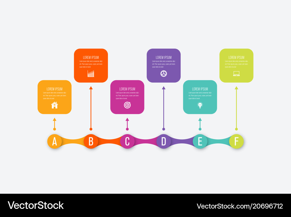Data & Information Visualizations vector image