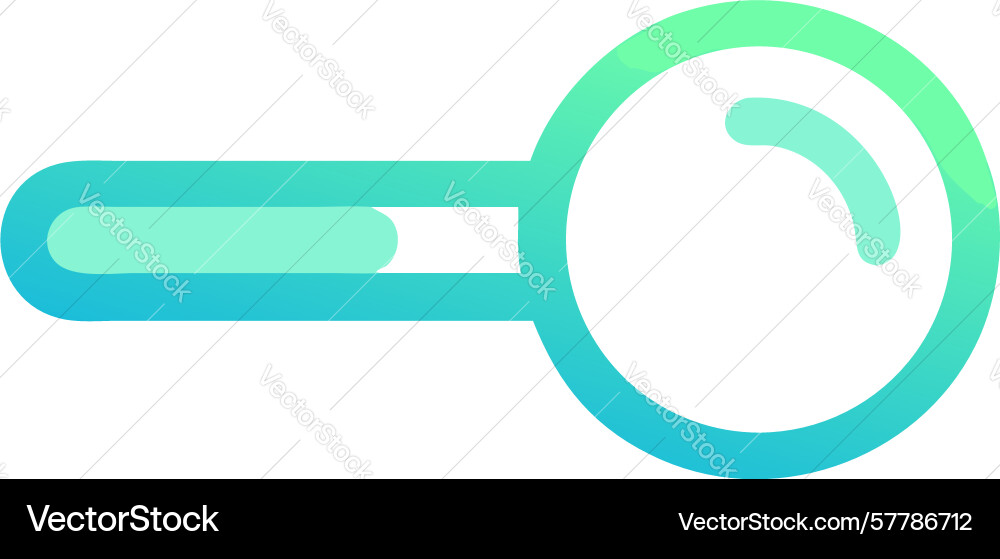 Search action bar minimalist ui element vector image