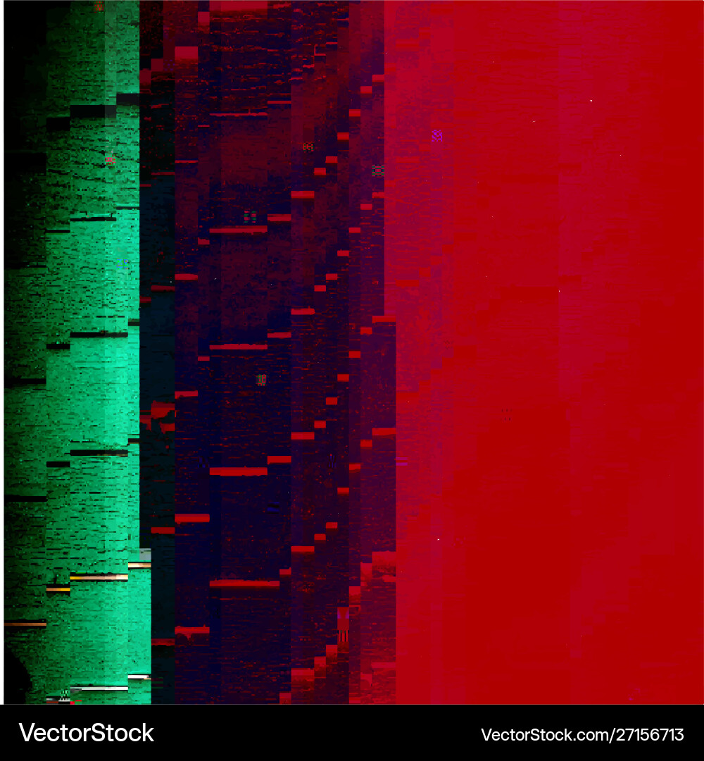 Abstract glitch background Vector Image