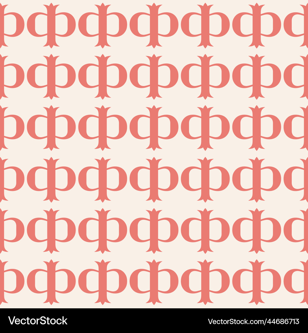 Abstract seamless pattern for background vector image