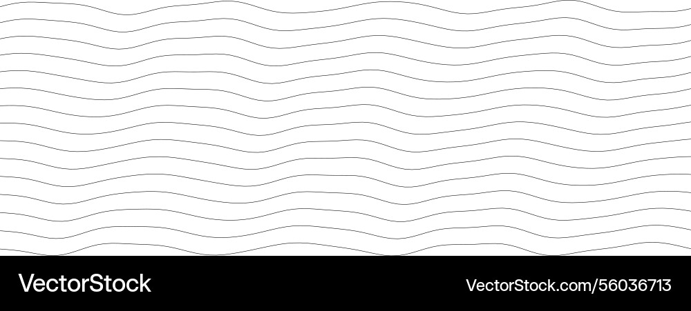 Abstract wave pattern design for backgrounds vector image