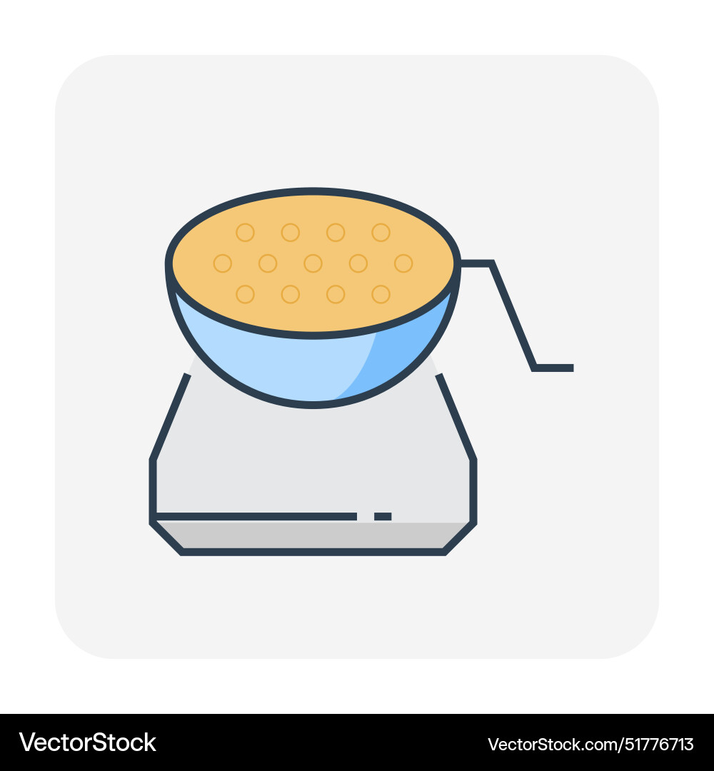 Liquid limit test geotechnical engineering icon Liquid limit test geotechnical engineering icon vector image