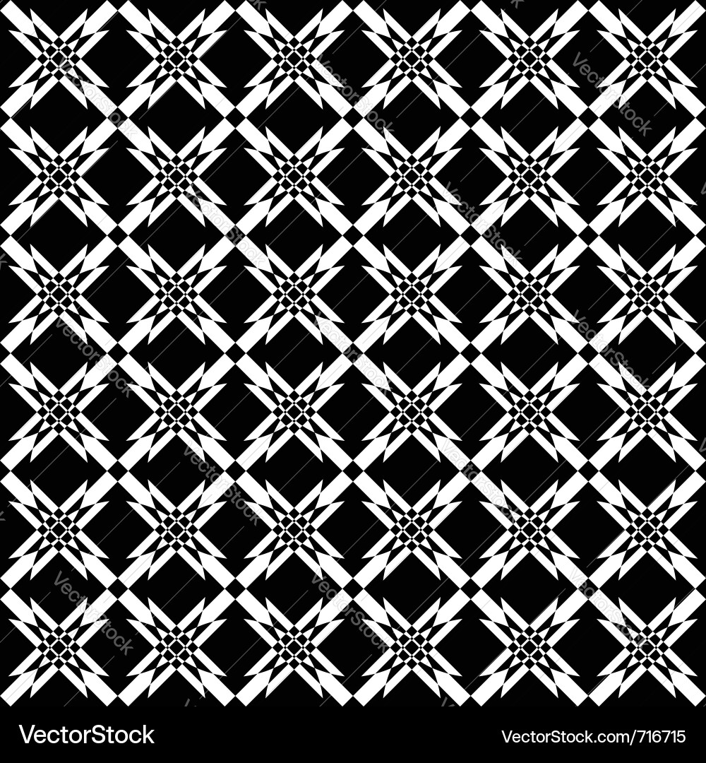 Seamless crisscross pattern Vector Image