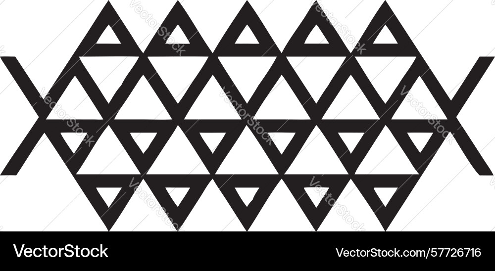 Repeating chevron geometric pattern textured vector image