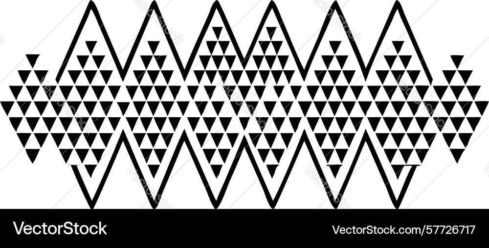 Dense dot chevron geometric pattern repeating vector image