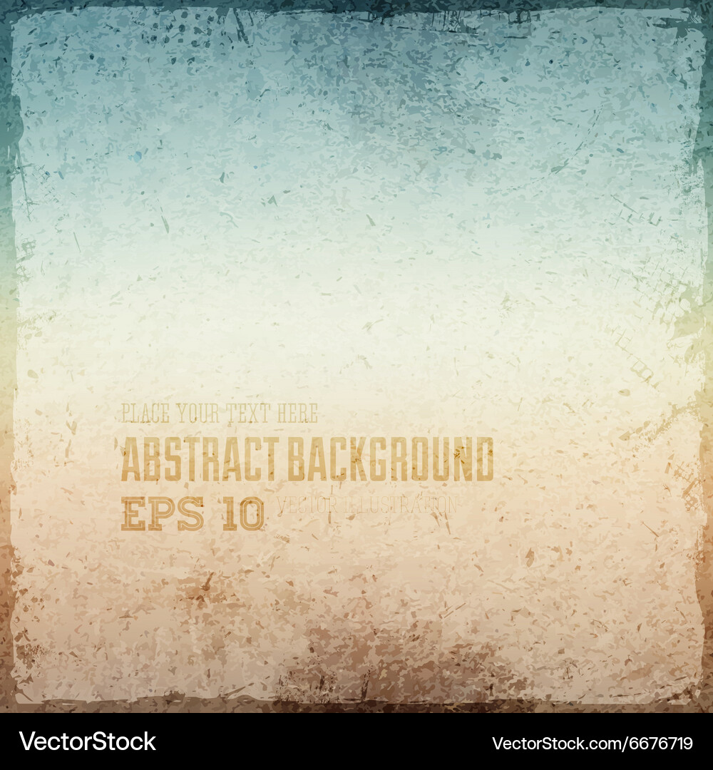 Rustic Textured Background Vector Image