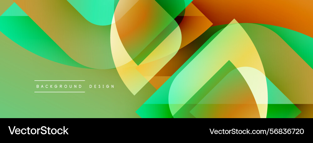 Abstract geometric shapes overlap creating Abstract geometric shapes overlap creating vector image