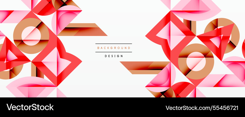 Circles squares lines abstract background Circles squares lines abstract background Vector Image