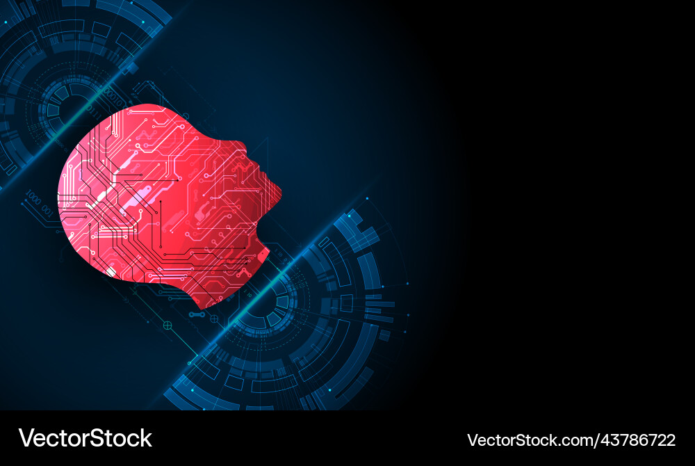 Abstract background on the theme of artificial Abstract background on the theme of artificial vector image