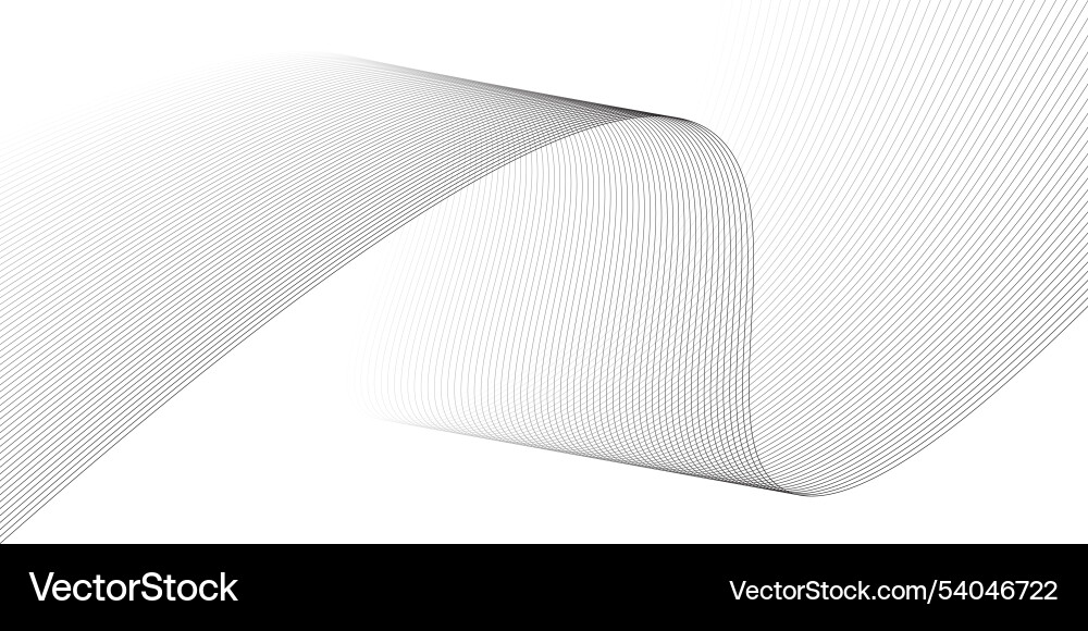 Abstract flow of curved lines background Abstract flow of curved lines background vector image