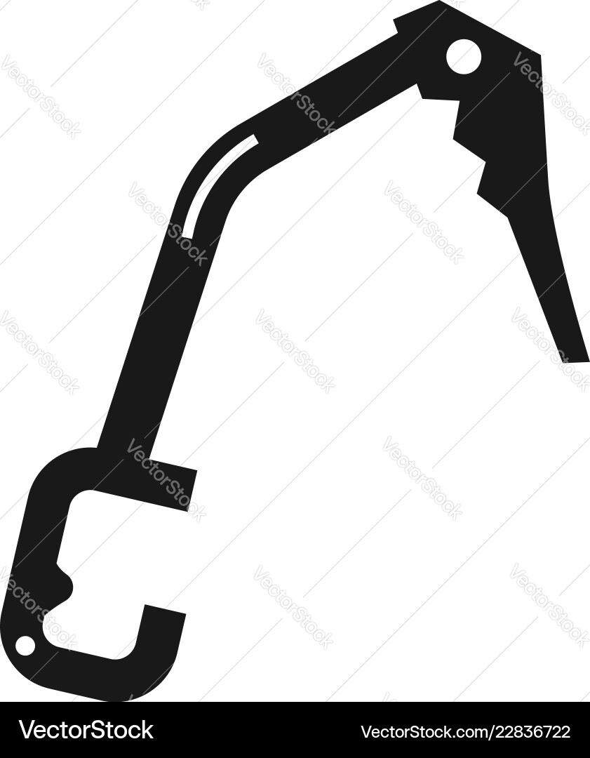 Climb tool icon simple style Vector Image