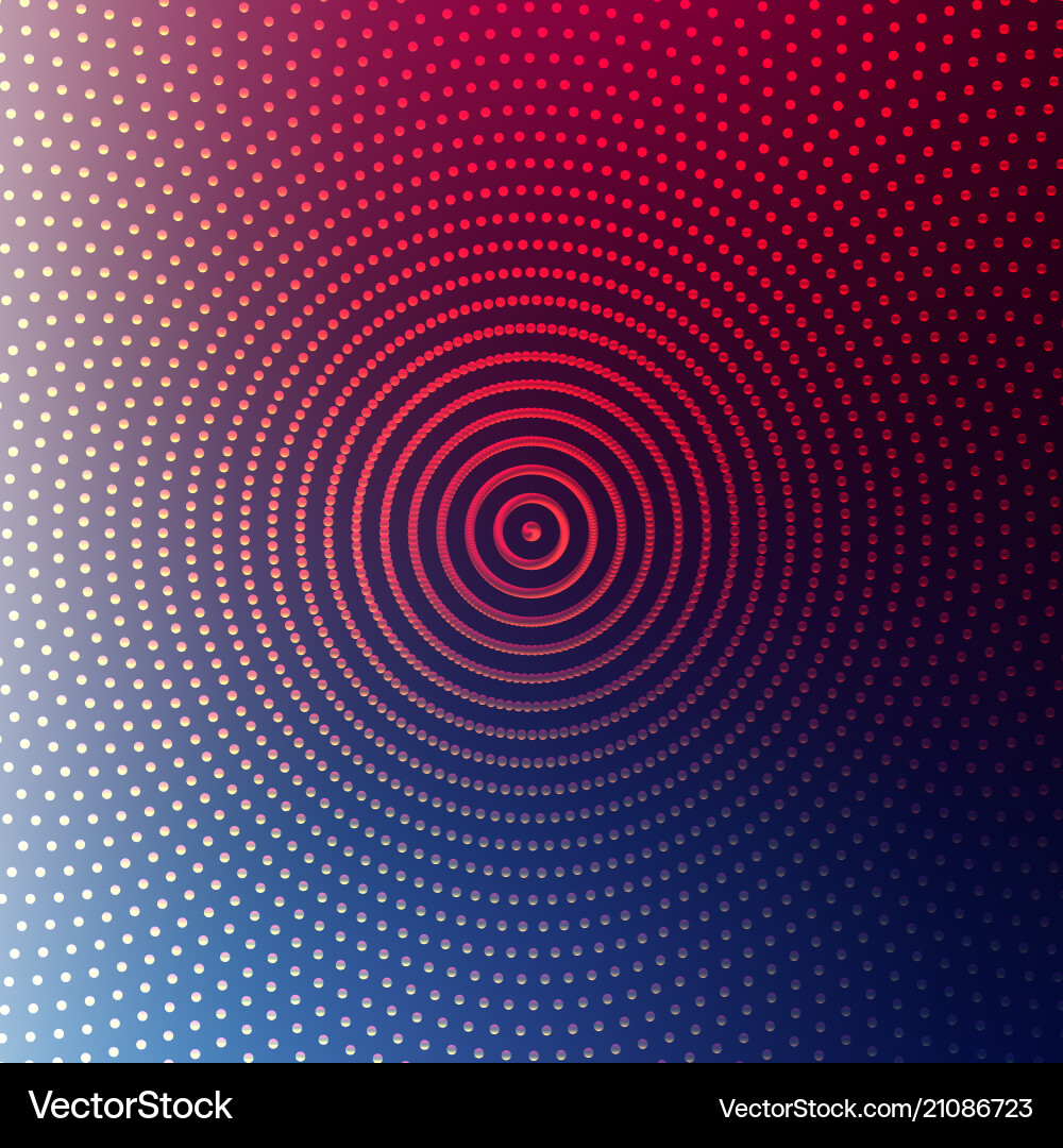 Abstract Space Connection Vector Image