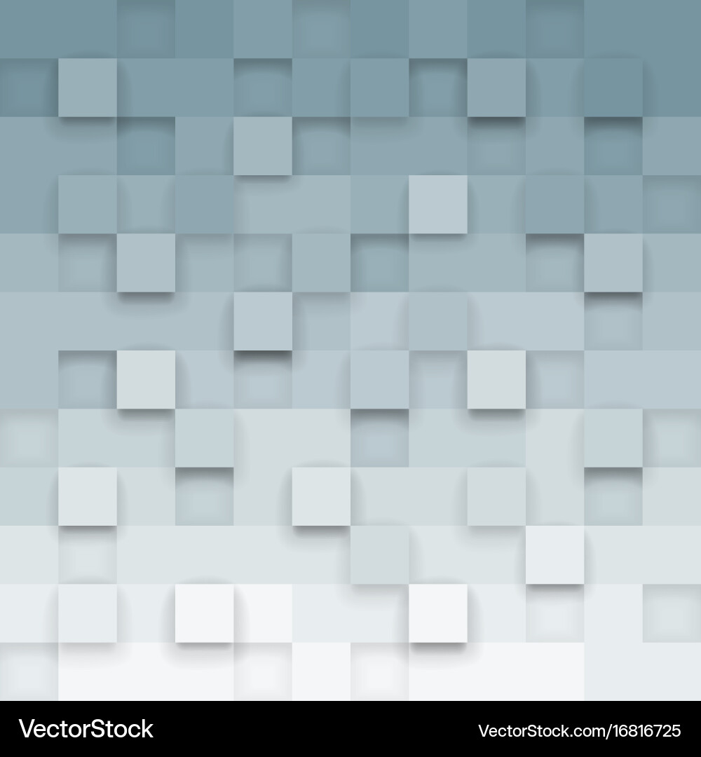 3D Cube Background vector image