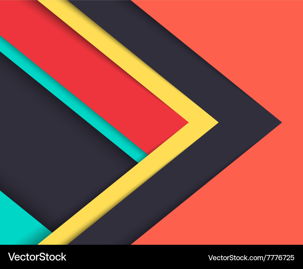 Abstract background with layers vector image