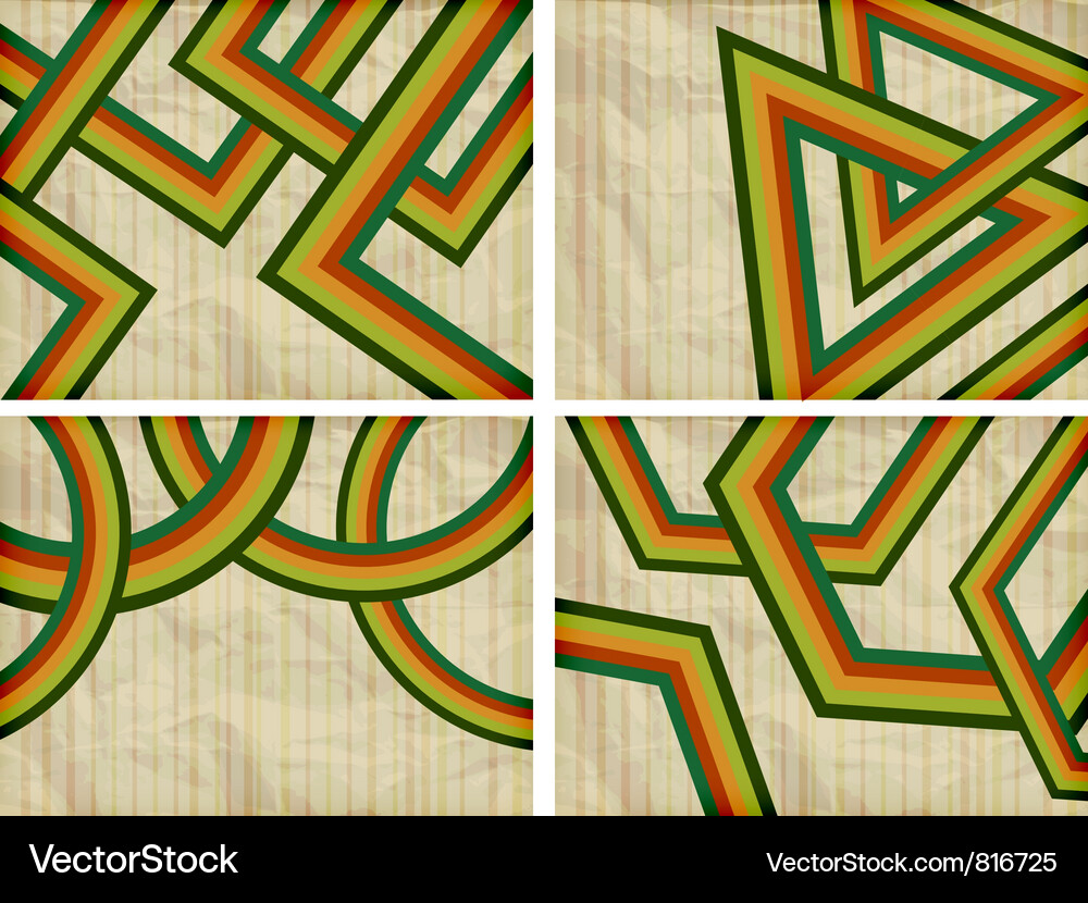 Retro background Vector Image