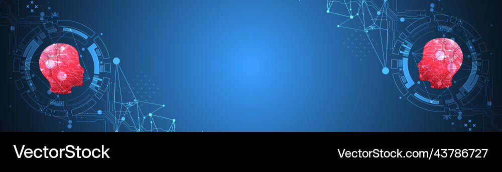 Abstract background on the theme of artificial Abstract background on the theme of artificial vector image