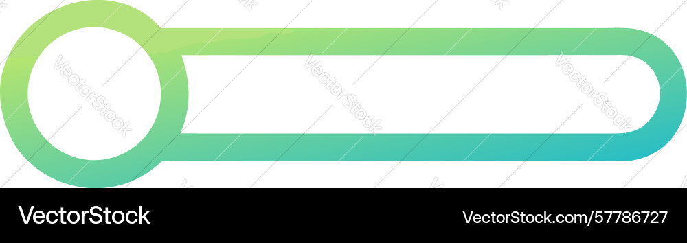 Clean search button minimalist ui element with vector image