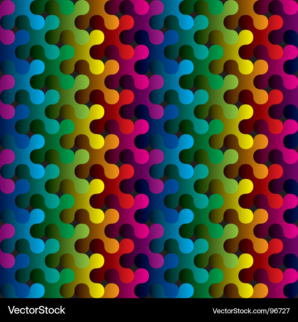 Colorful Scatter Shape Background Vector Image