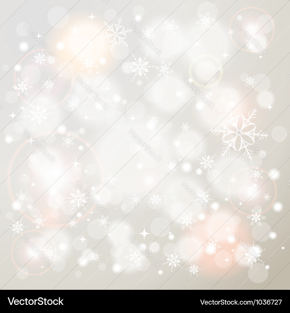 Winter Sparkle Background vector image
