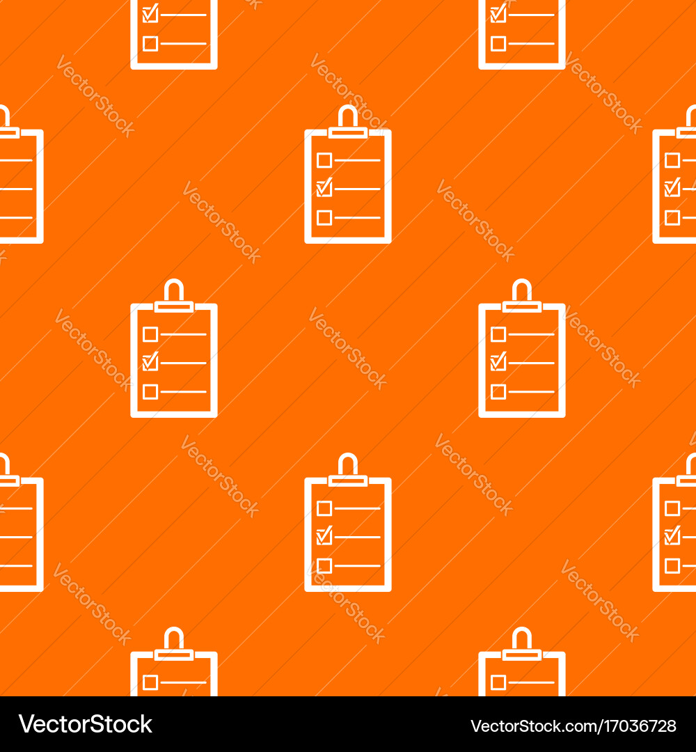 To do list pattern seamless vector image