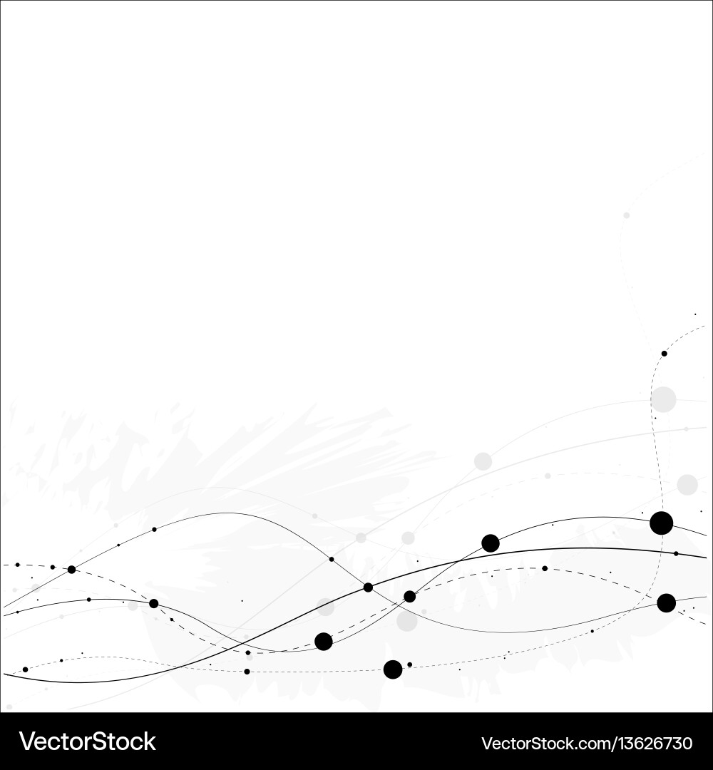 Abstract Particle Network vector image