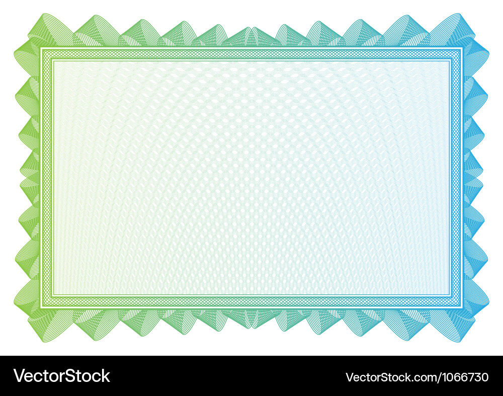 Elegant Border Pattern vector image