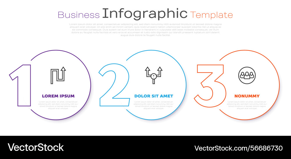Set line arrow and project team base business Set line arrow and project team base business Vector Image