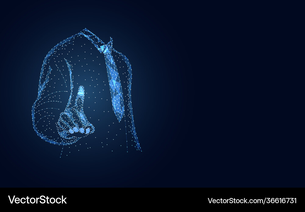 Abstract technology line triangle and points Abstract technology line triangle and points vector image