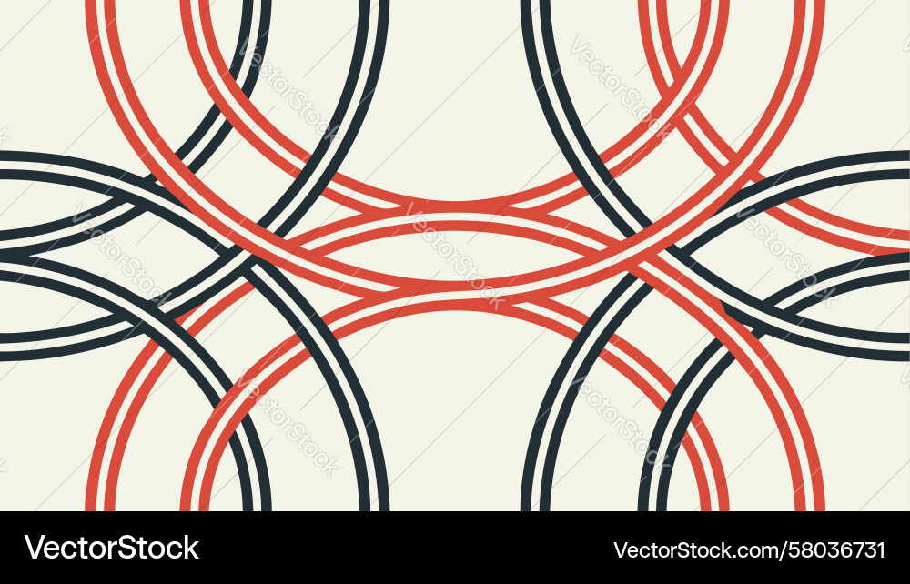 Dynamic Curved Line Pattern Vector Image