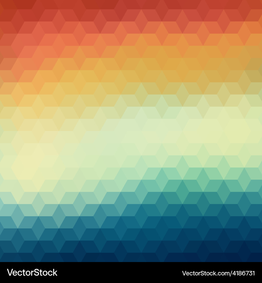 Geometric Triangle Pattern Vector Image
