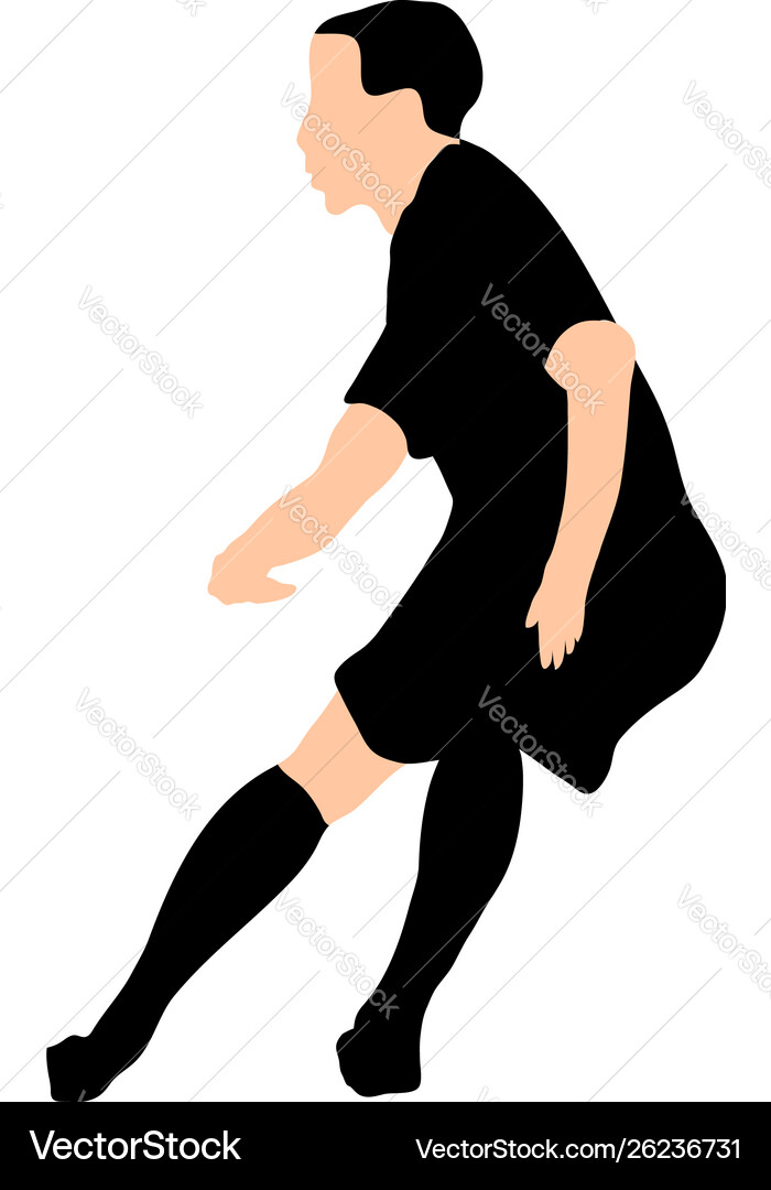 Soccer Silhouette Soccer Silhouette vektorbild