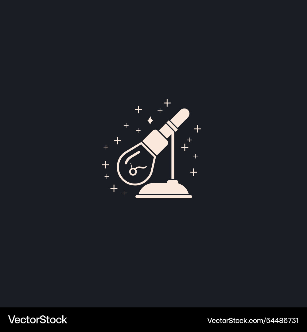 Sparkling lamp design on a dark backdrop Sparkling lamp design on a dark backdrop Vector Image