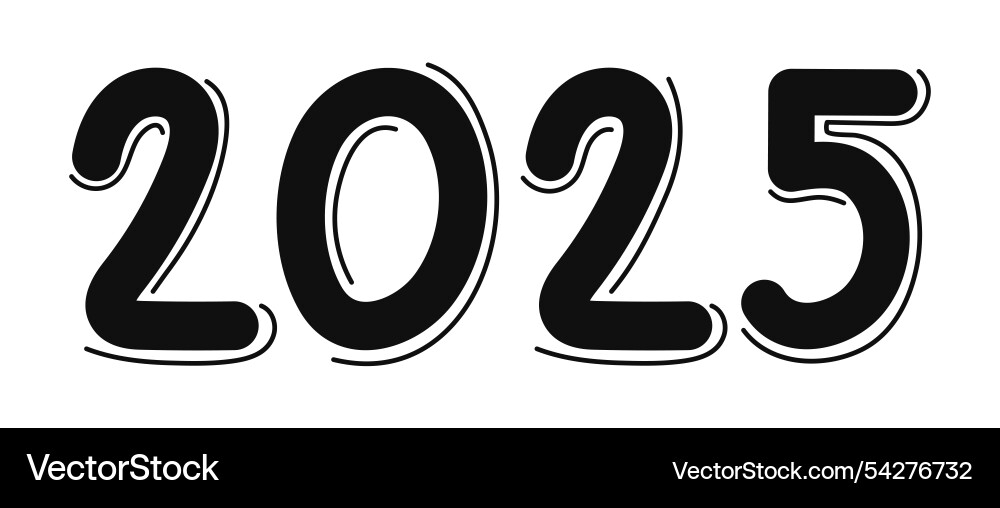 A unique hand drawn lettering design displaying Vector Image